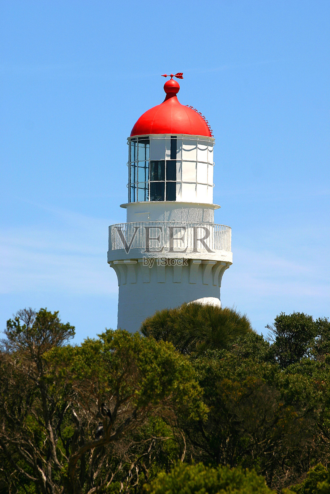 五颜六色的灯塔照片摄影图片