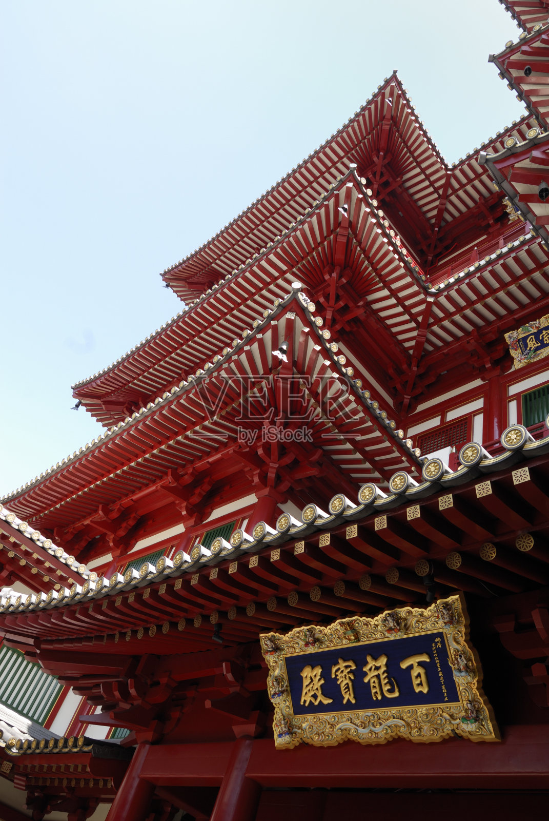 新加坡佛牙寺及博物馆照片摄影图片