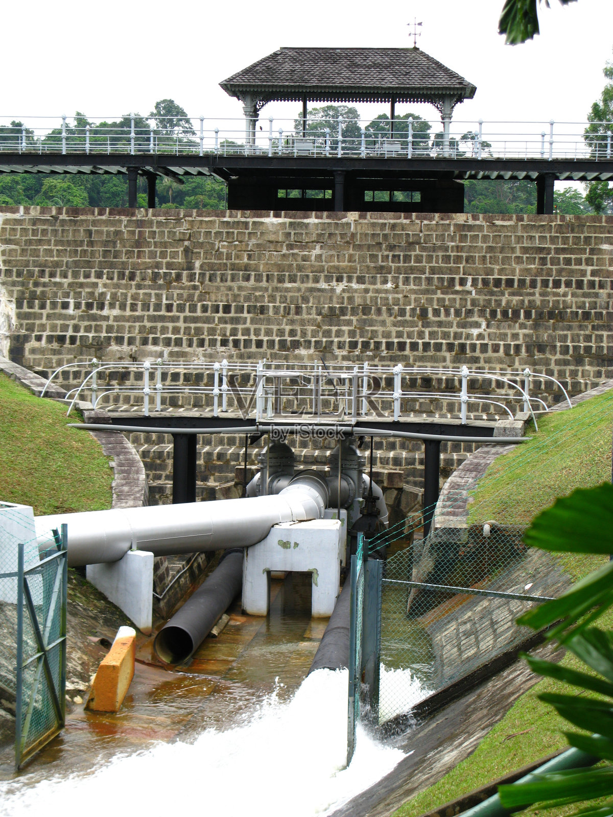 蓄水池大坝照片摄影图片