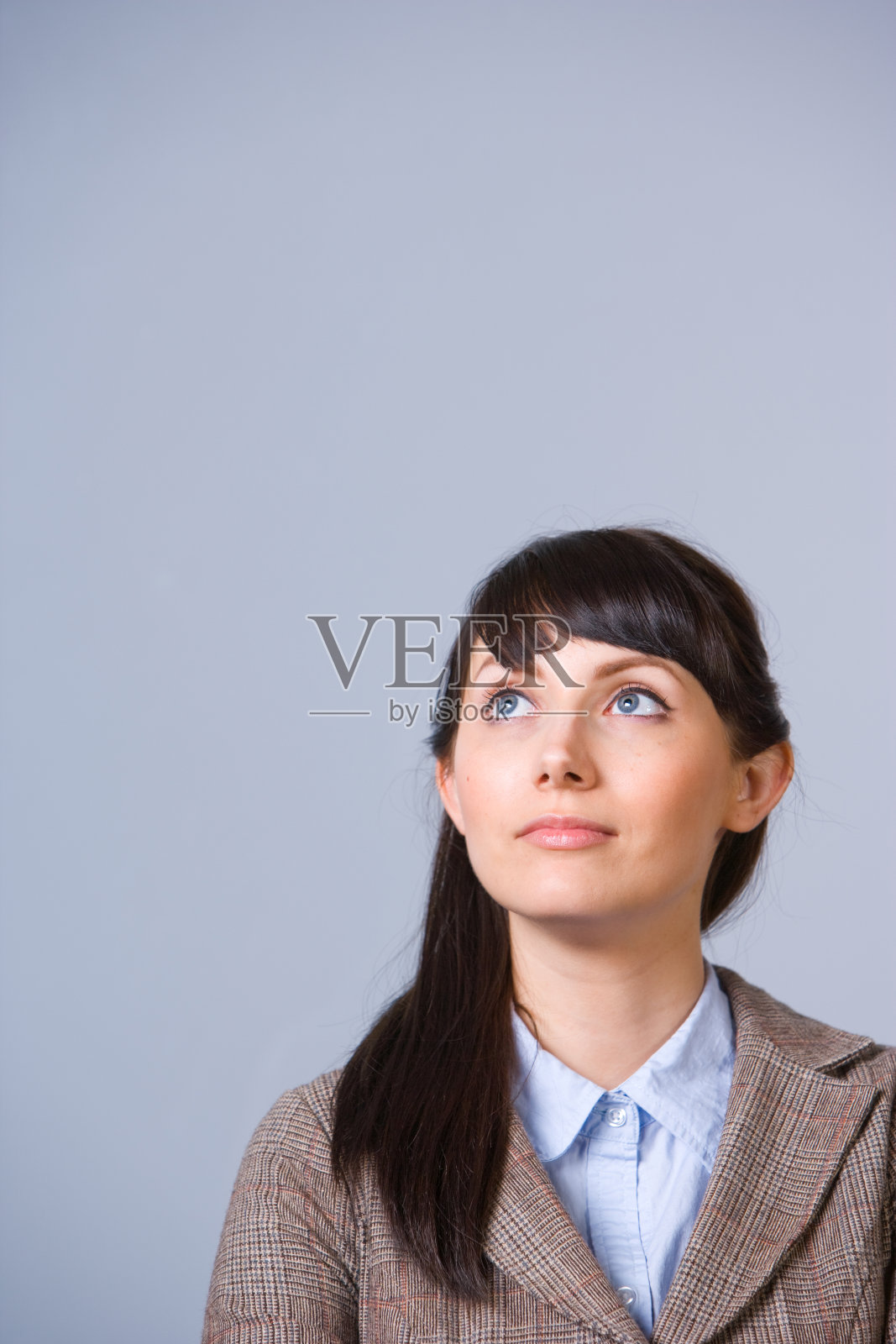 商业女性思维照片摄影图片