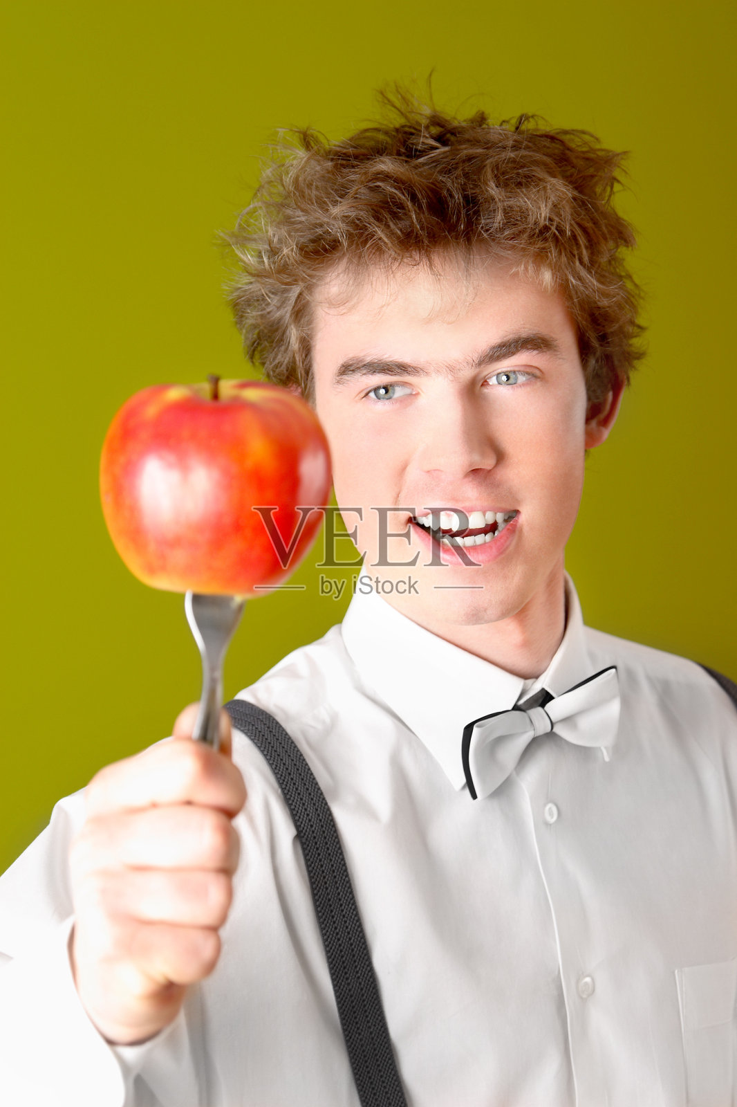 有一个苹果照片摄影图片