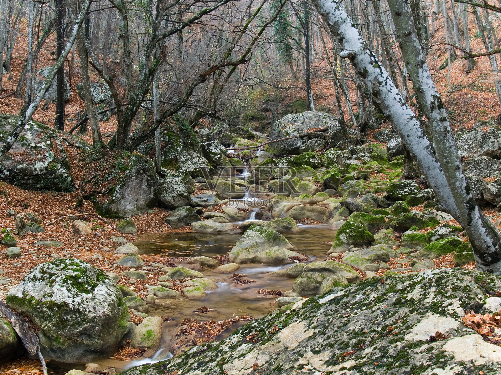 山区河流照片摄影图片