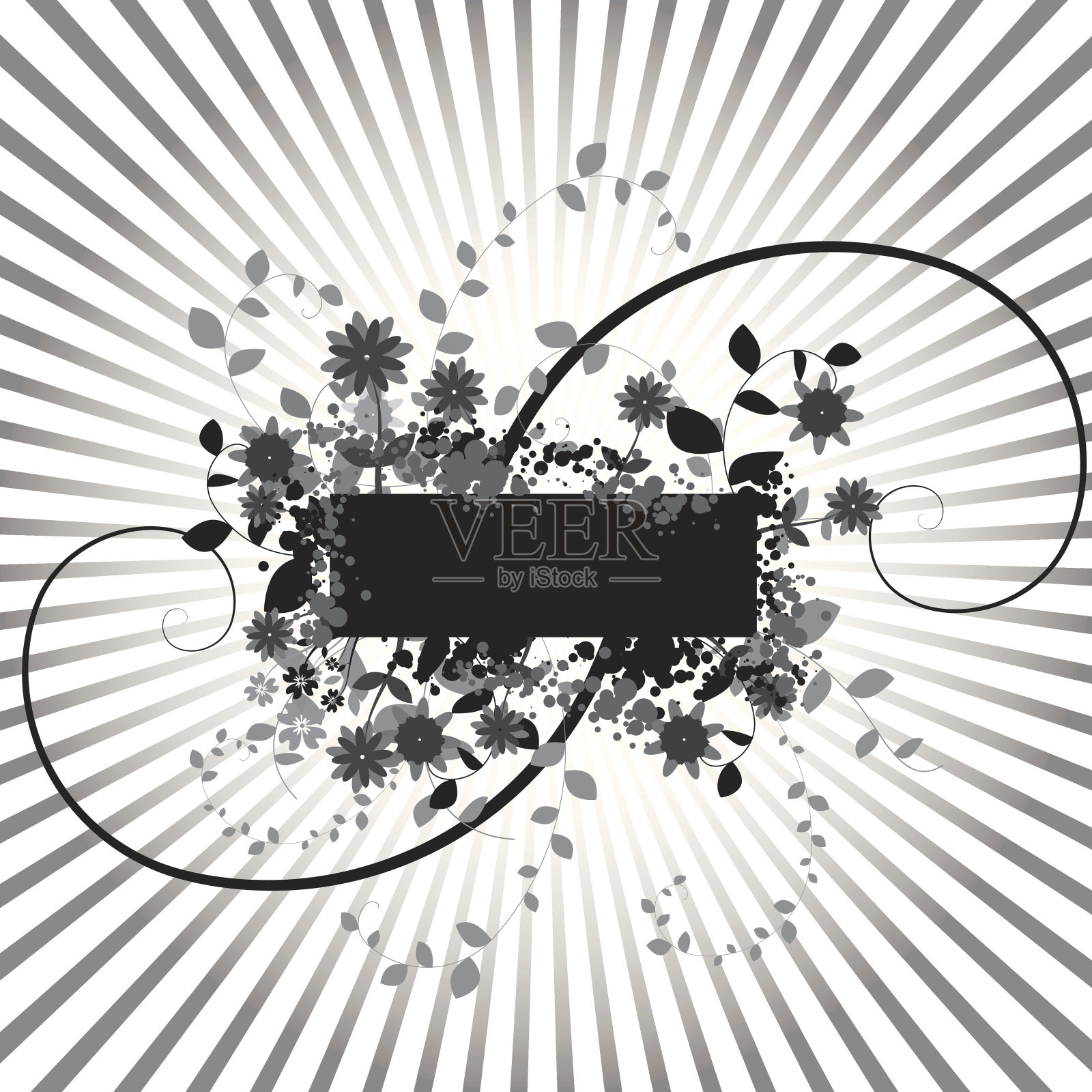 花的向量插画图片素材