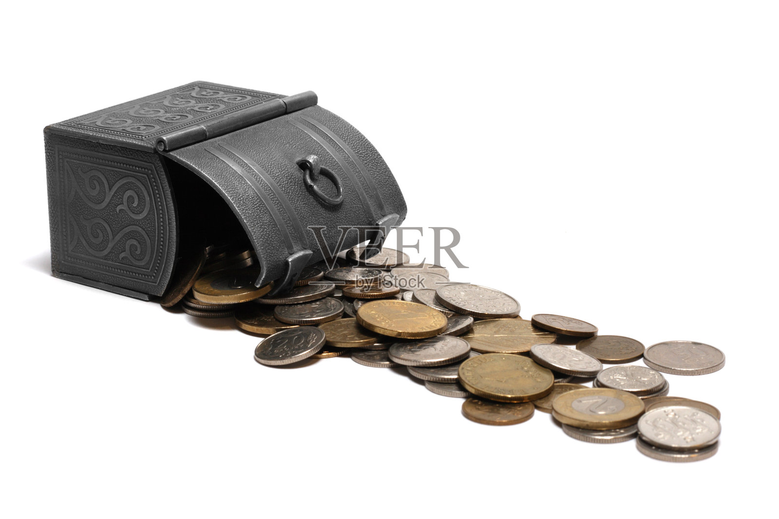 胸部和硬币照片摄影图片