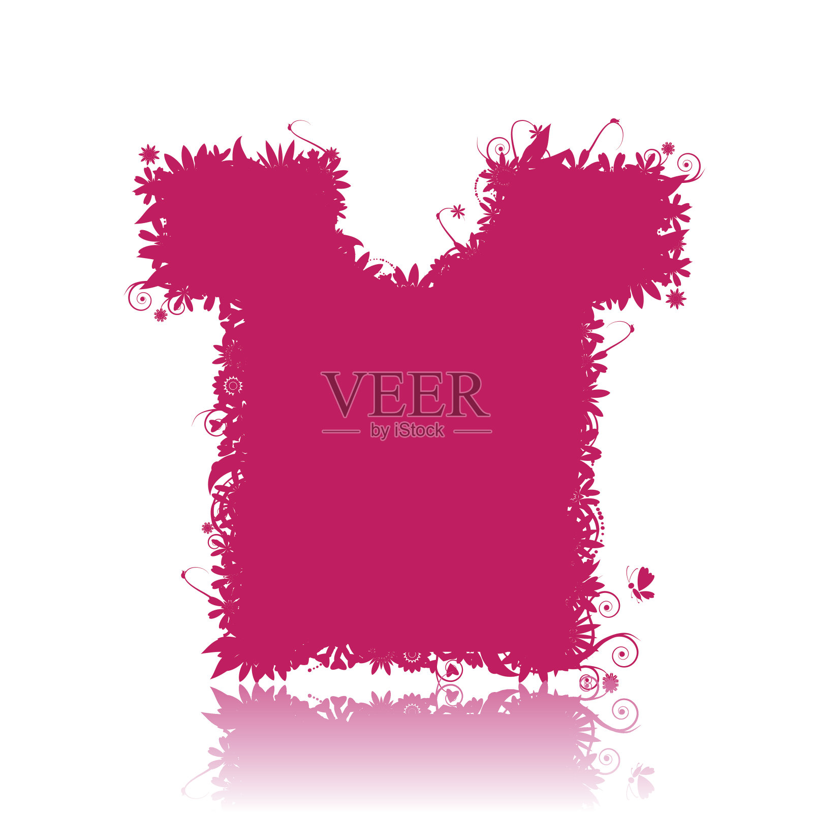 t恤,夏天出售。插画图片素材