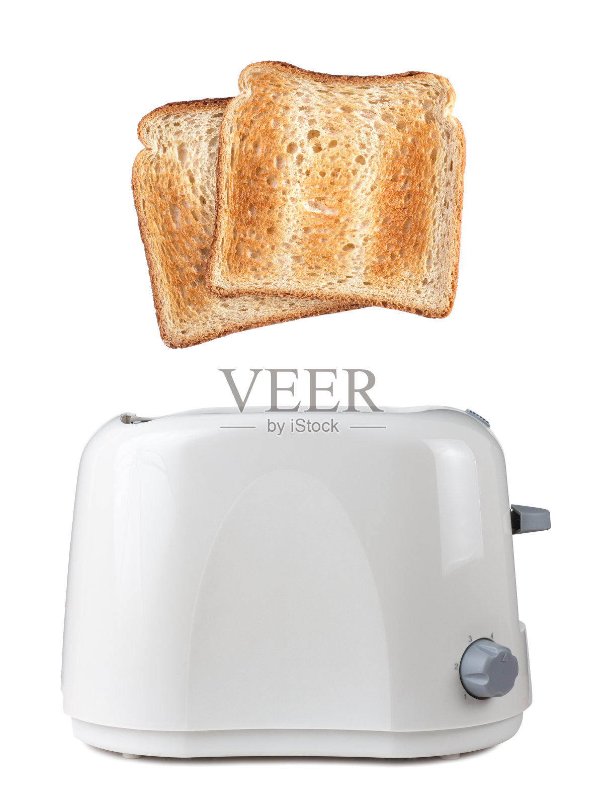 从烤面包机里飞出来的祝酒词照片摄影图片