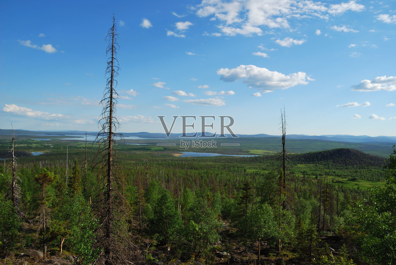 从山上看照片摄影图片