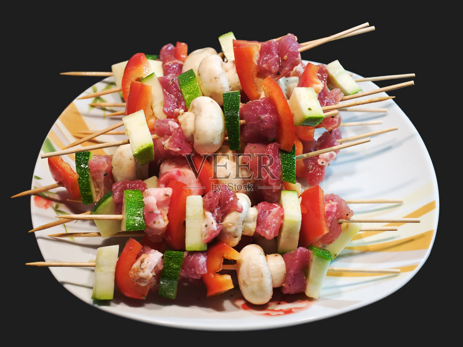 原始烧烤棒照片摄影图片