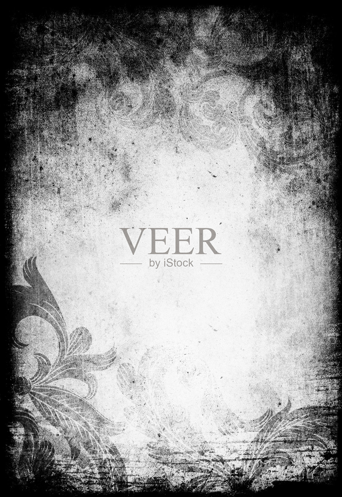 Grunge装饰的背景与空间的文本。照片摄影图片