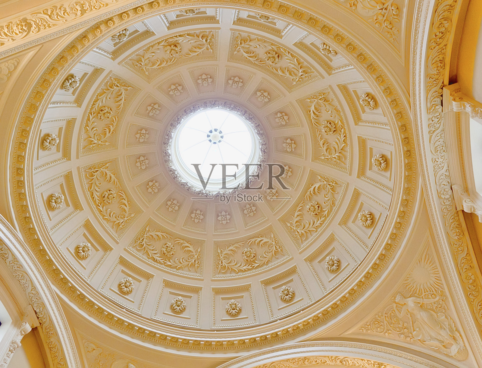 罗马浴场圆顶照片摄影图片