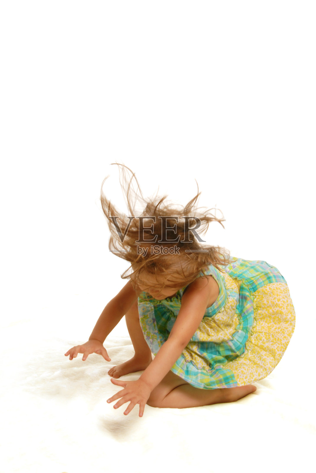 孩子跳舞照片摄影图片