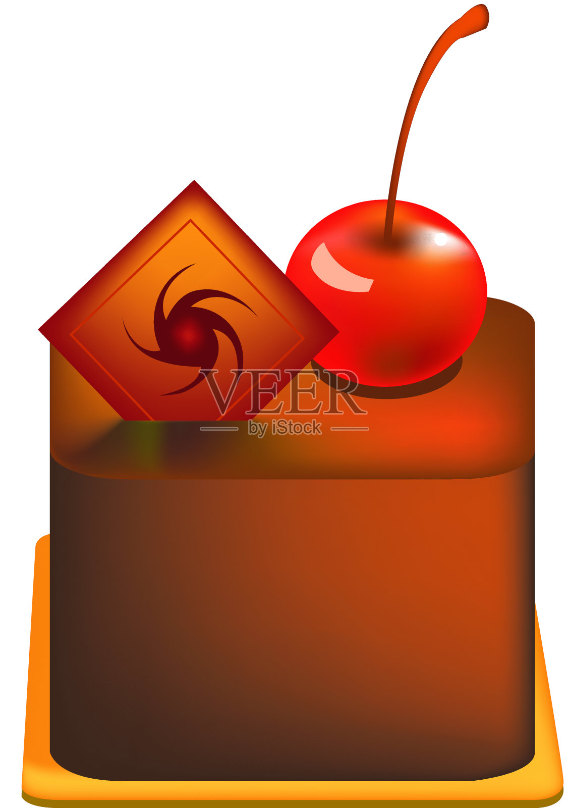 蛋糕插画图片素材