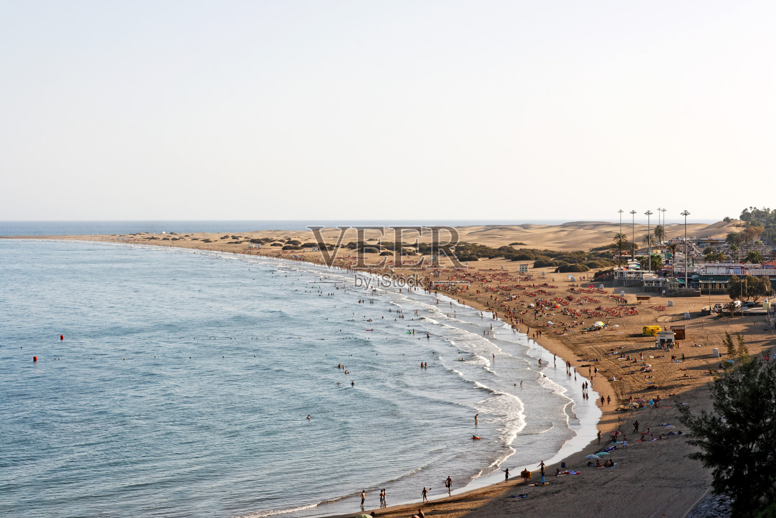 普拉亚德尔英格尔斯/大加那利岛/加那利群岛/西班牙照片摄影图片