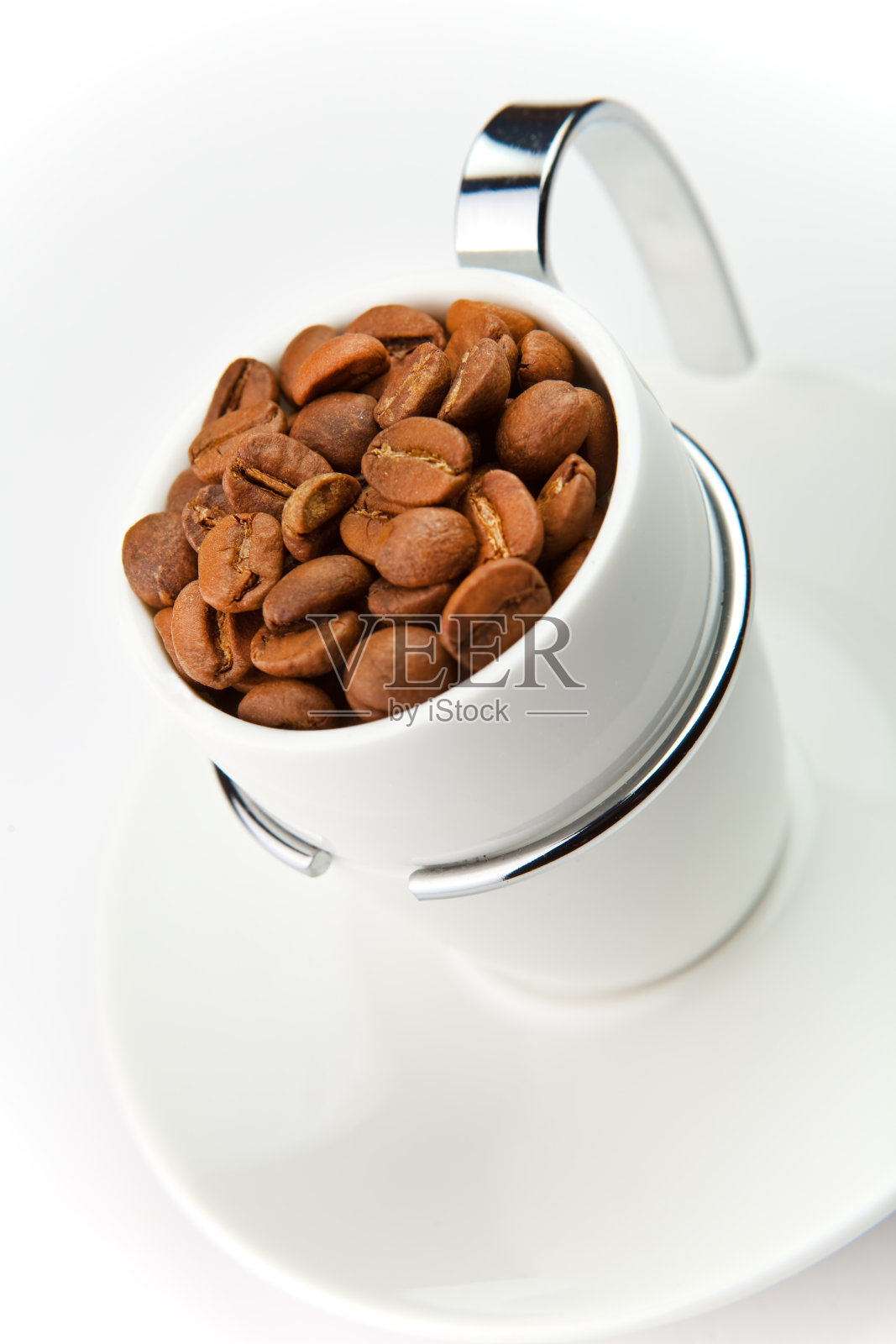 一杯咖啡豆照片摄影图片