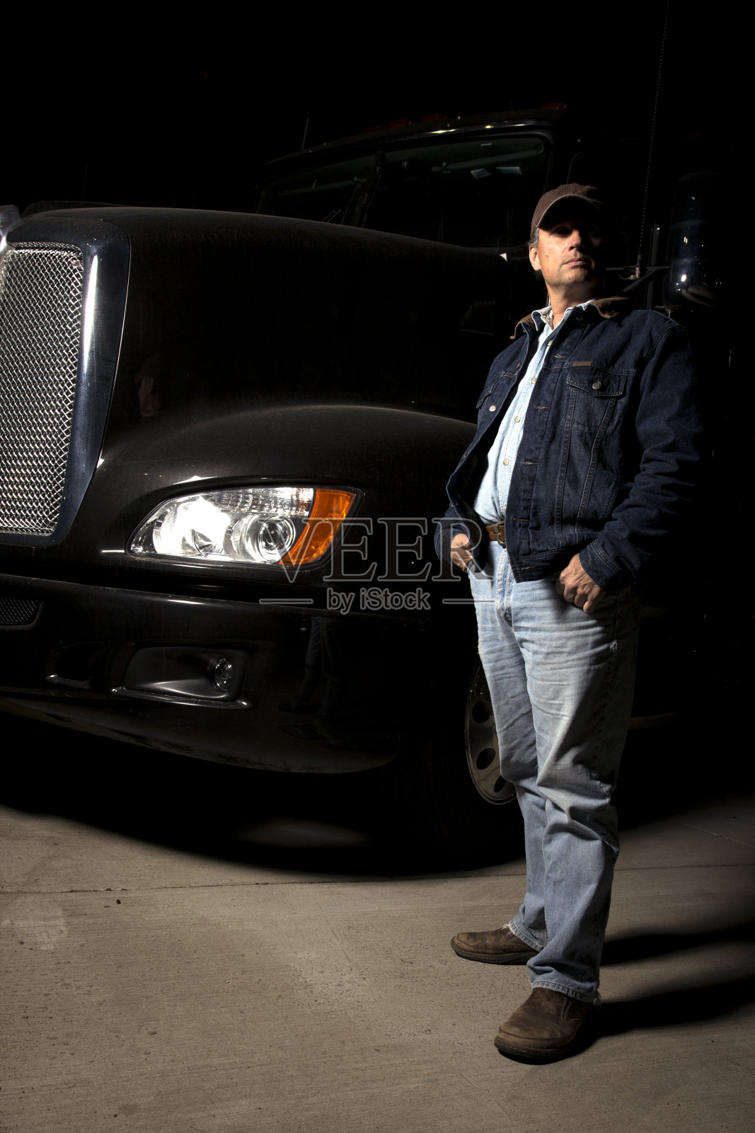 卡车司机照片摄影图片