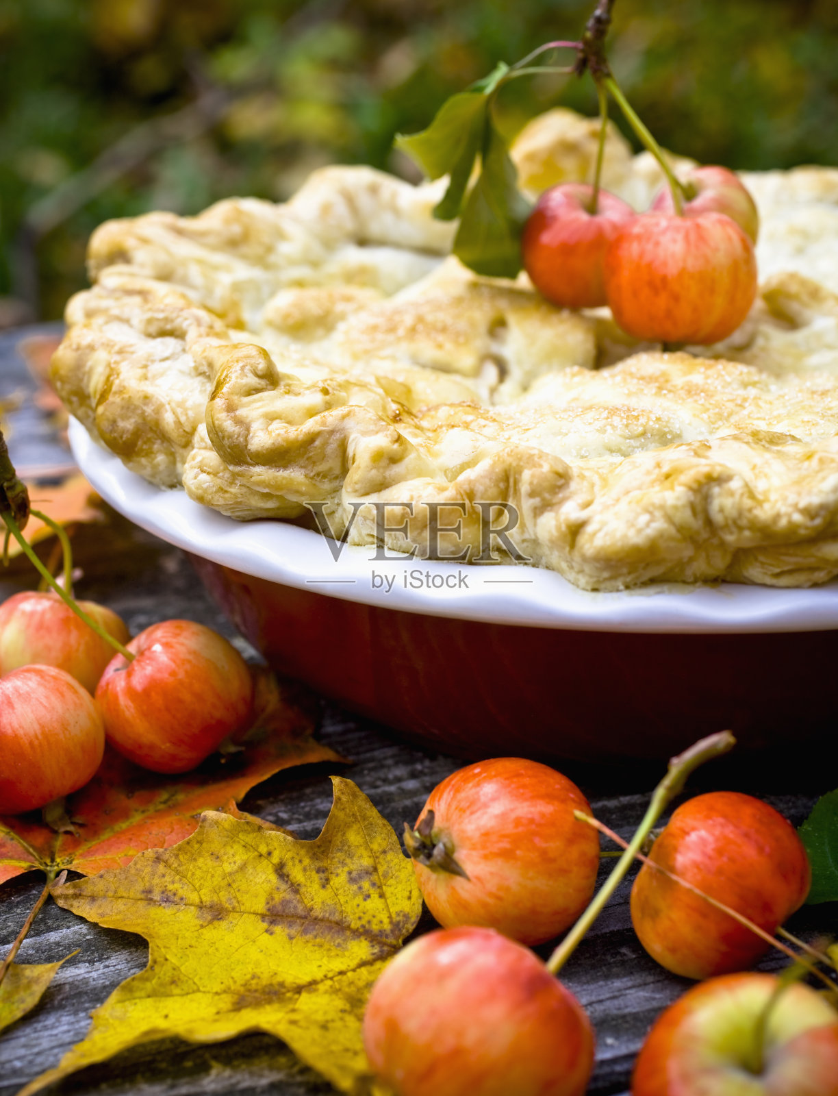 乡村的苹果派照片摄影图片