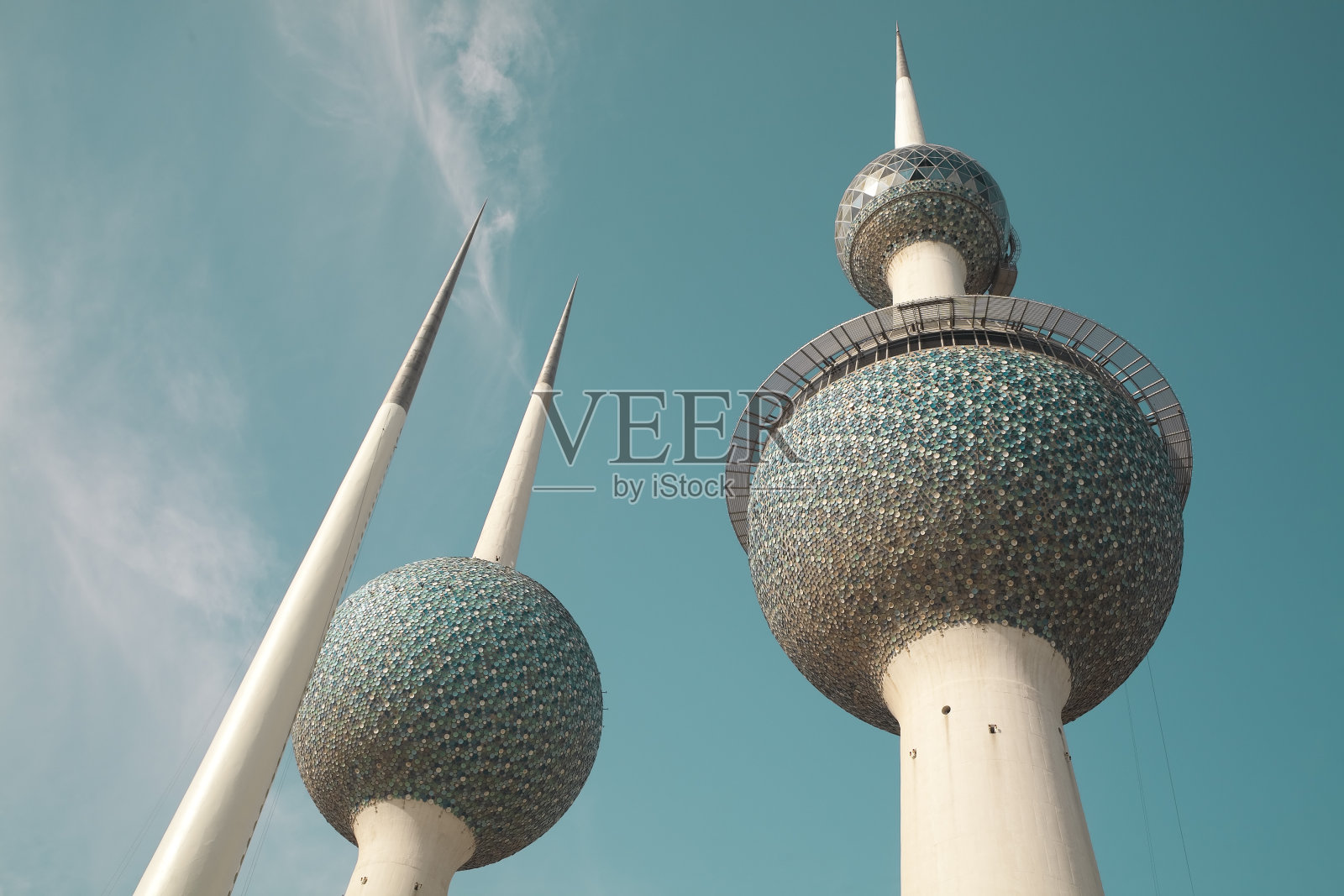 科威特塔照片摄影图片