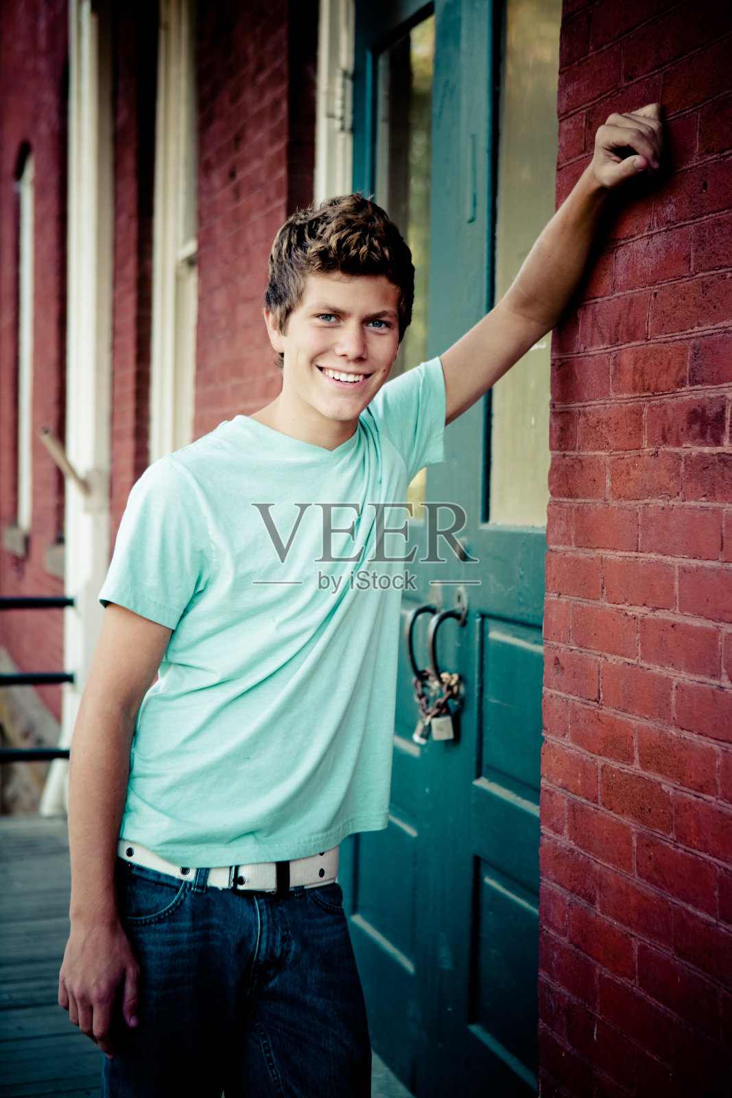 学习微笑照片摄影图片