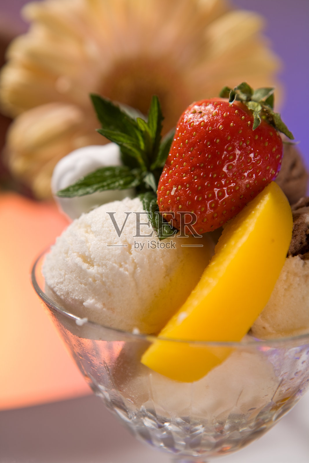 冰淇淋照片摄影图片