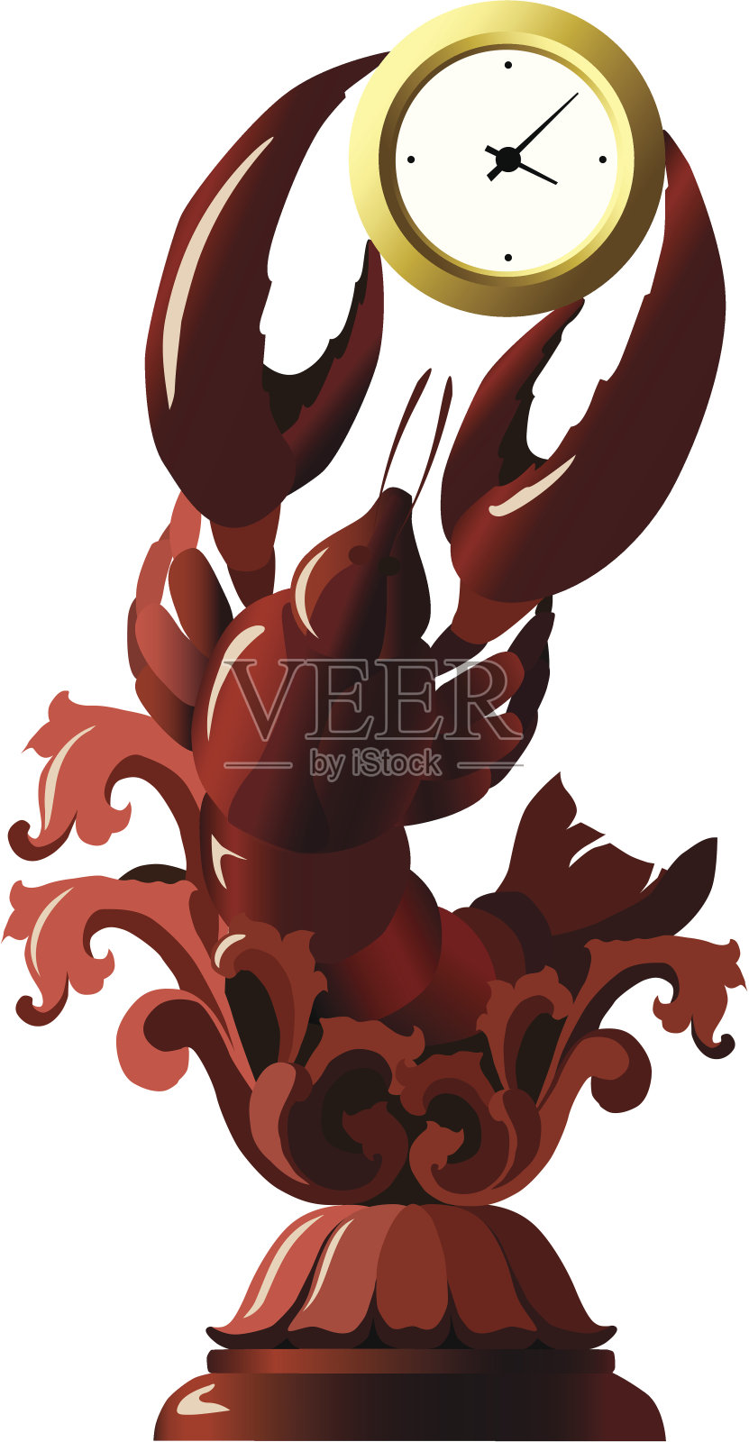 星座癌症插画图片素材