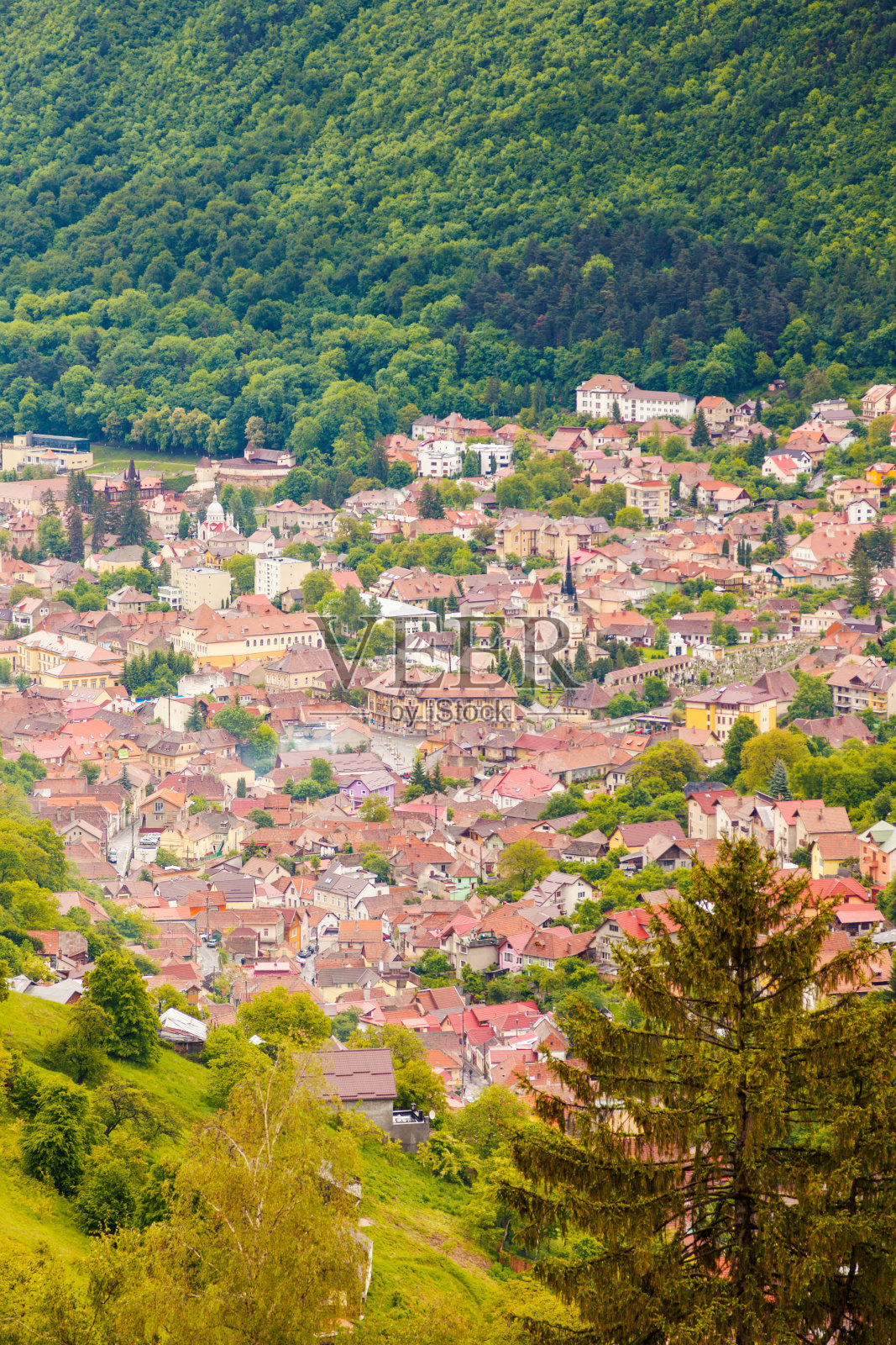 布拉索夫城照片摄影图片