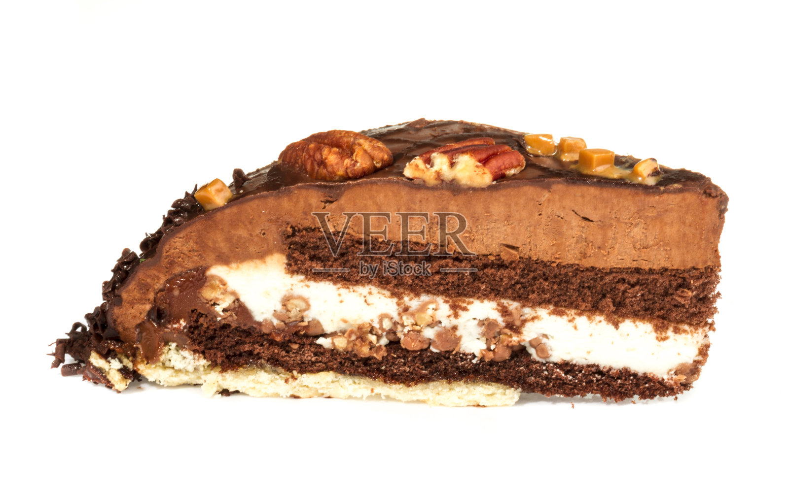 一块巧克力蛋糕照片摄影图片