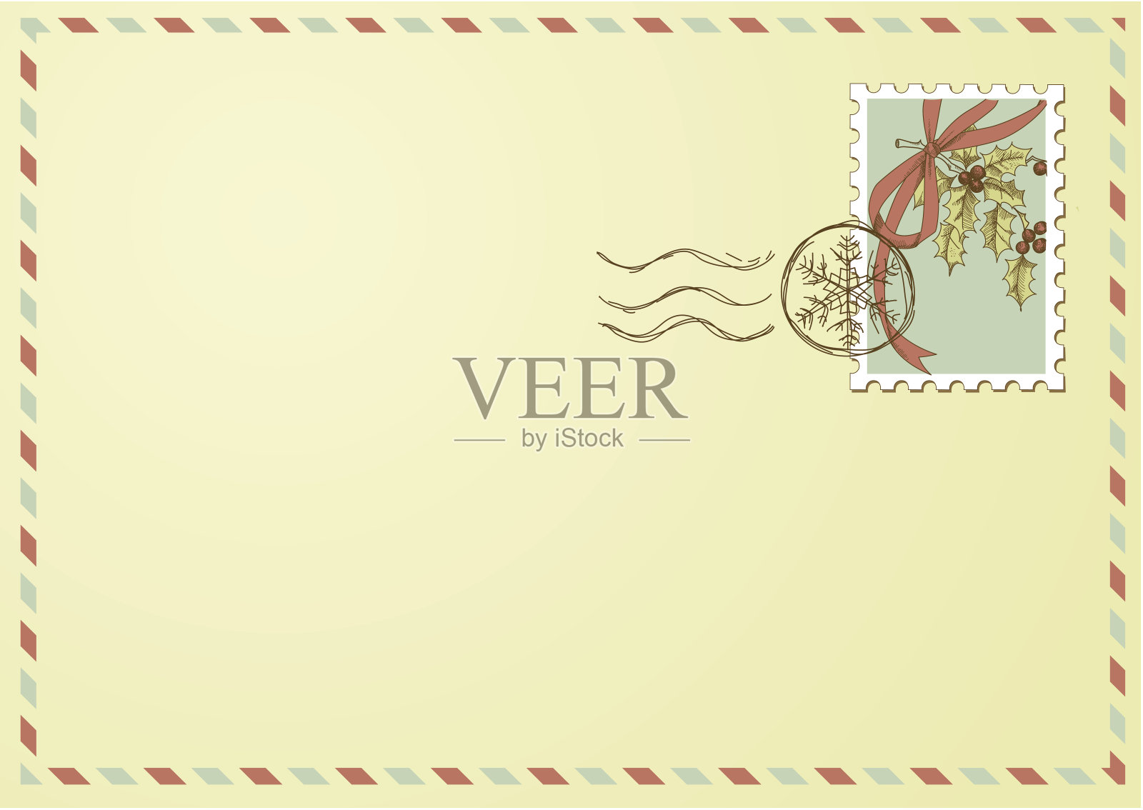 老式圣诞节设计设计模板素材