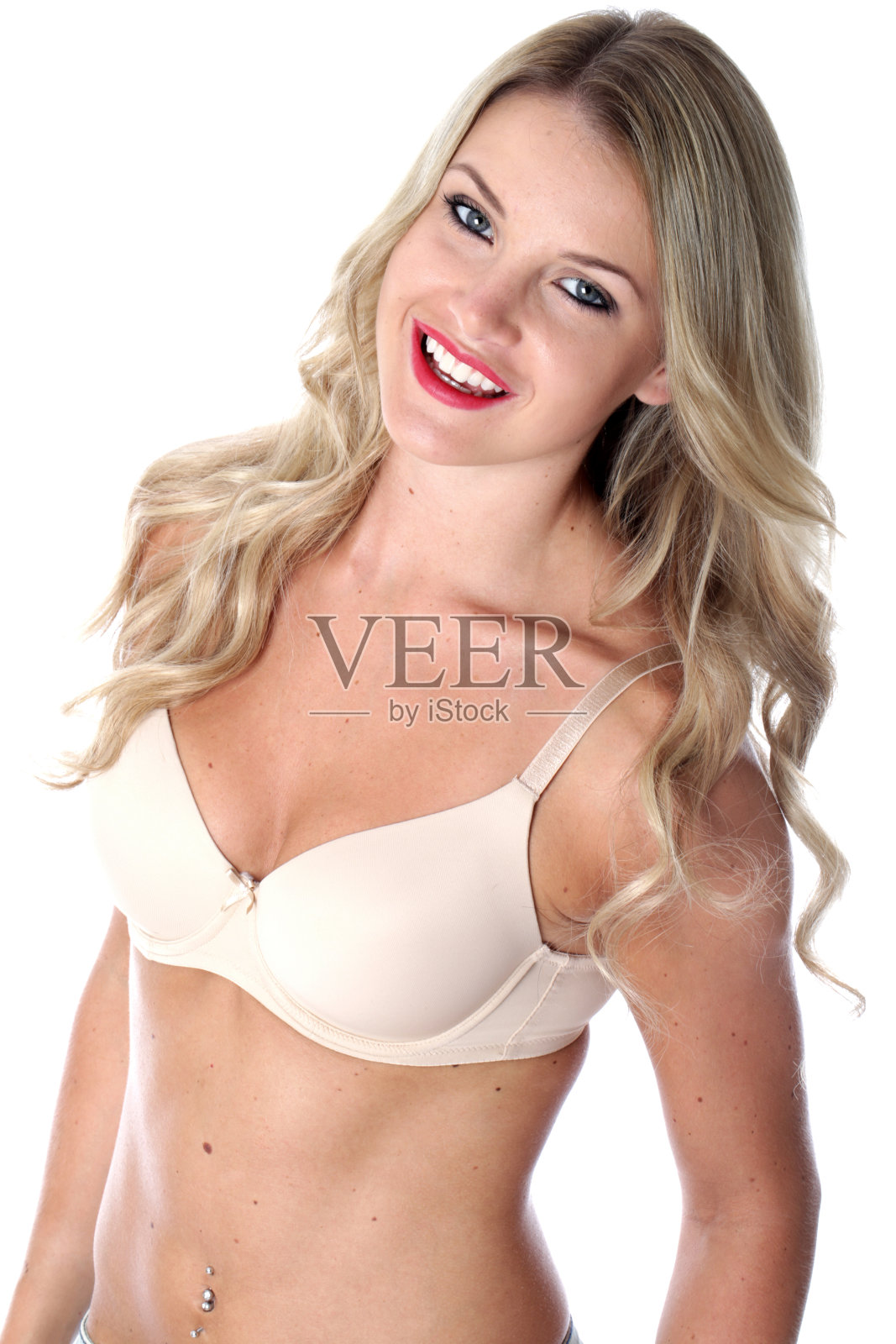 性感的年轻女人穿着内衣照片摄影图片