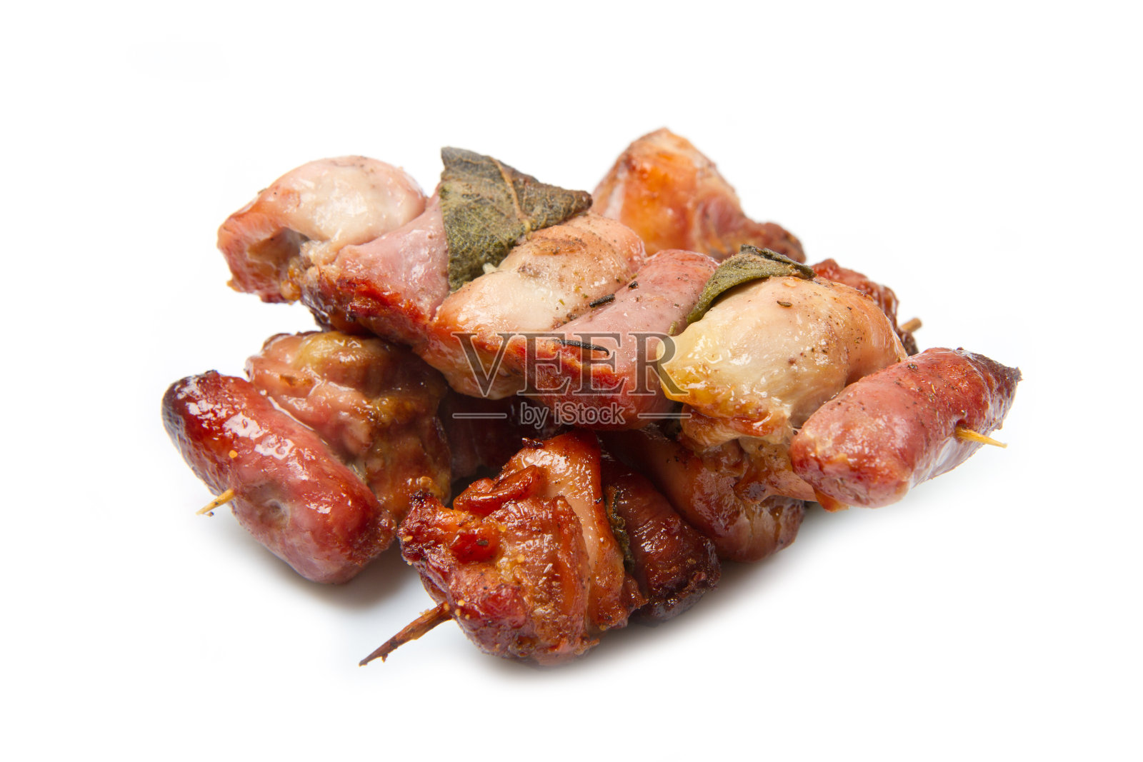 串孤立在白色背景照片摄影图片