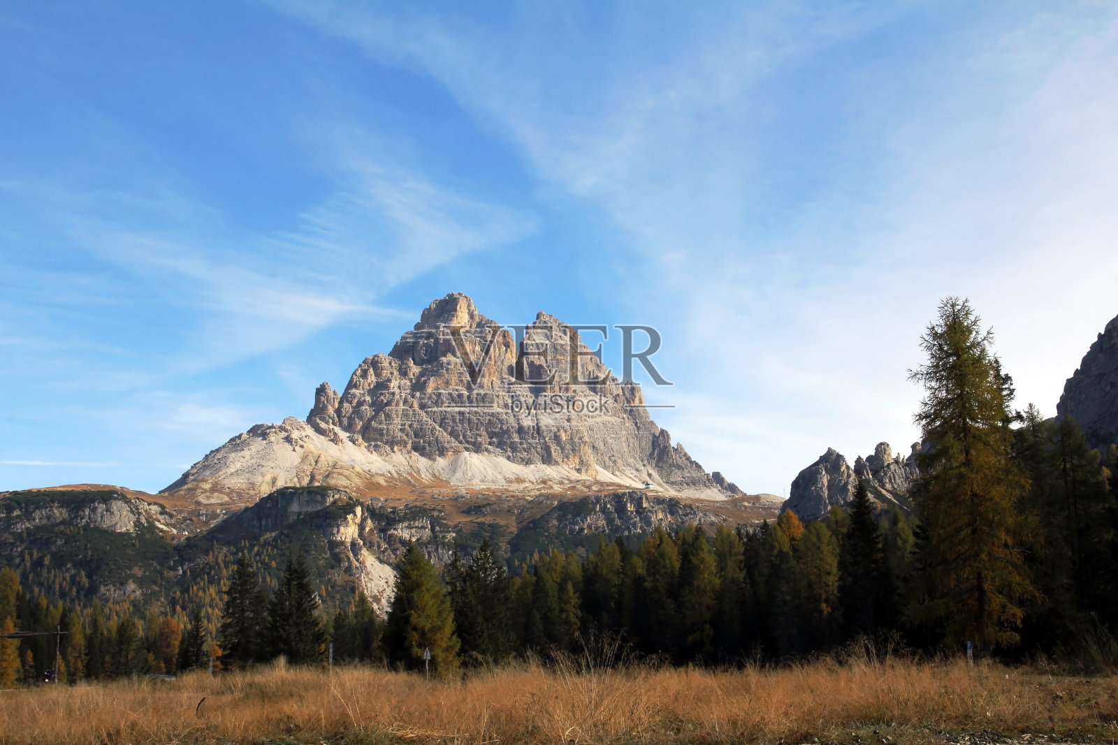 三个城齿照片摄影图片