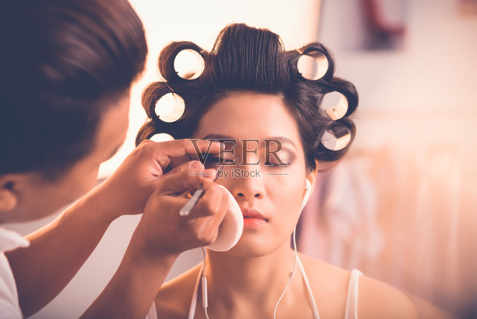 运用假睫毛照片摄影图片