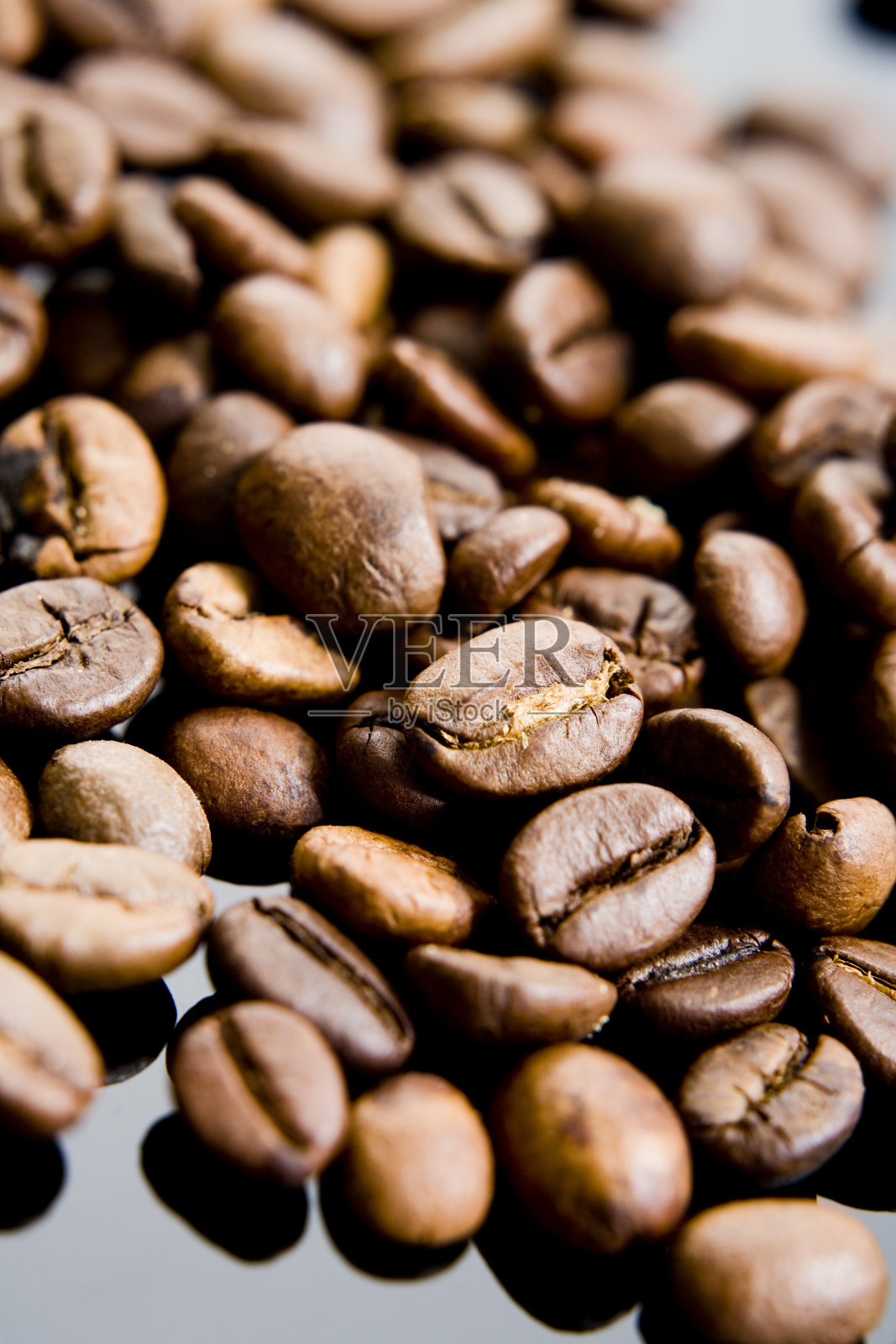 咖啡豆,特写照片摄影图片