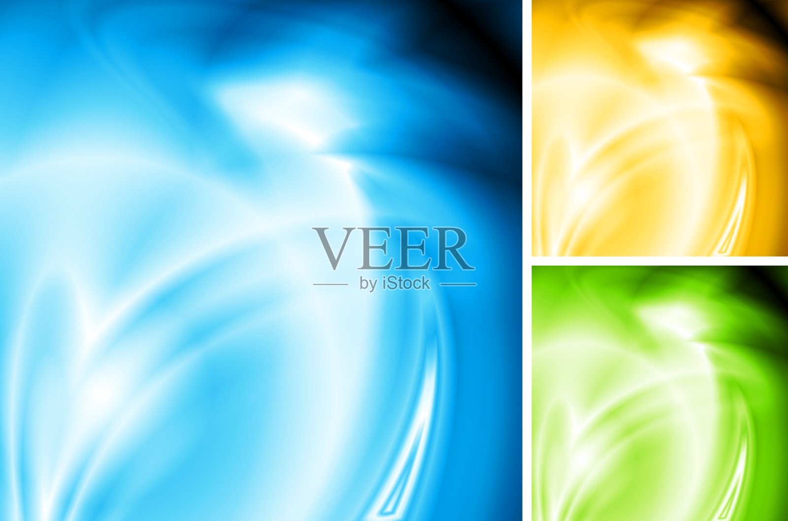 抽象的波浪背景插画图片素材