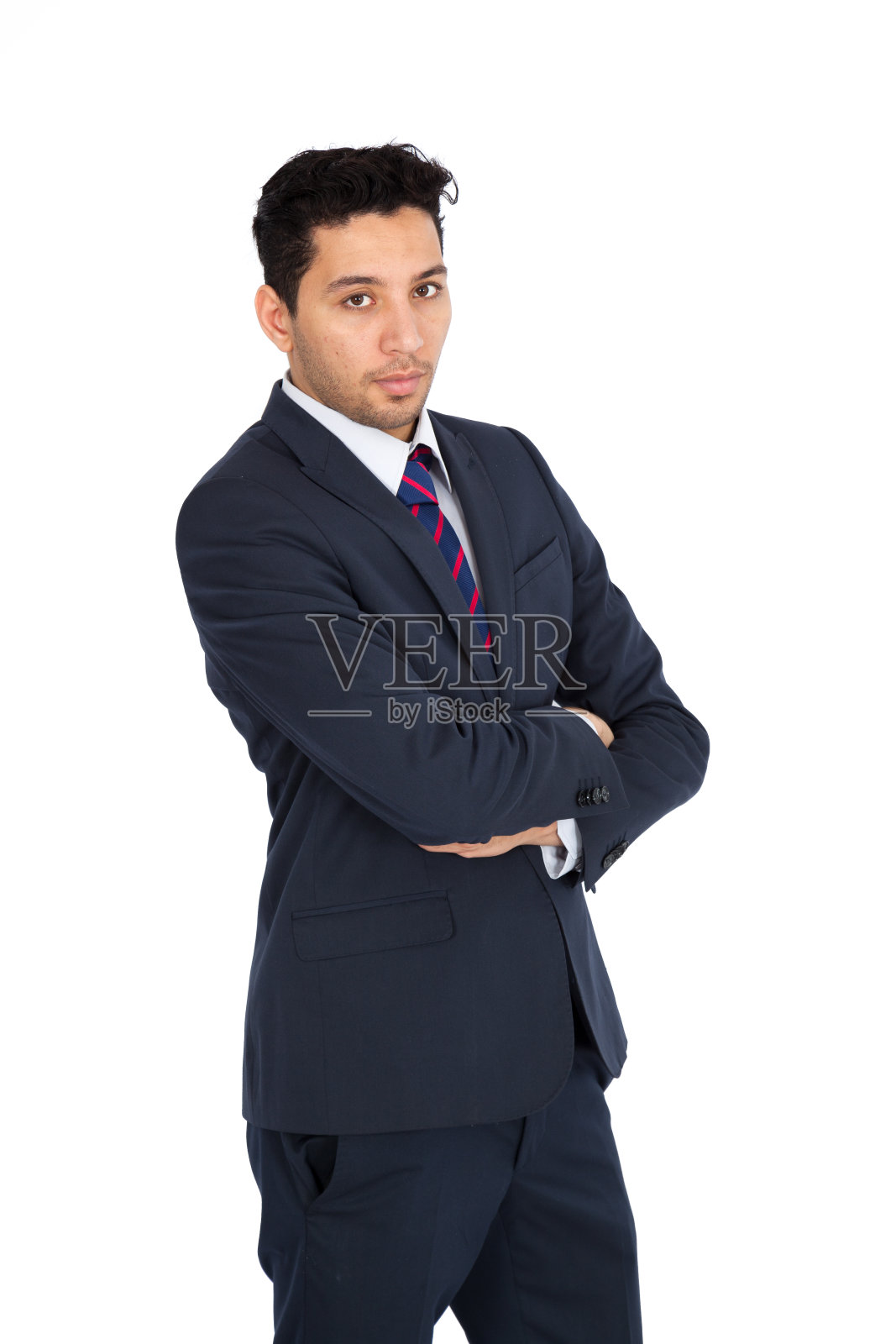 英俊的男人在不同的衣服做不同的表情照片摄影图片