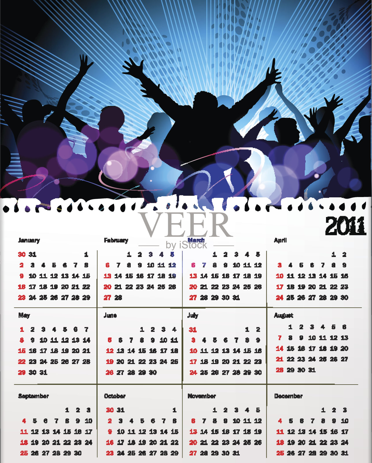 日历设计设计模板素材