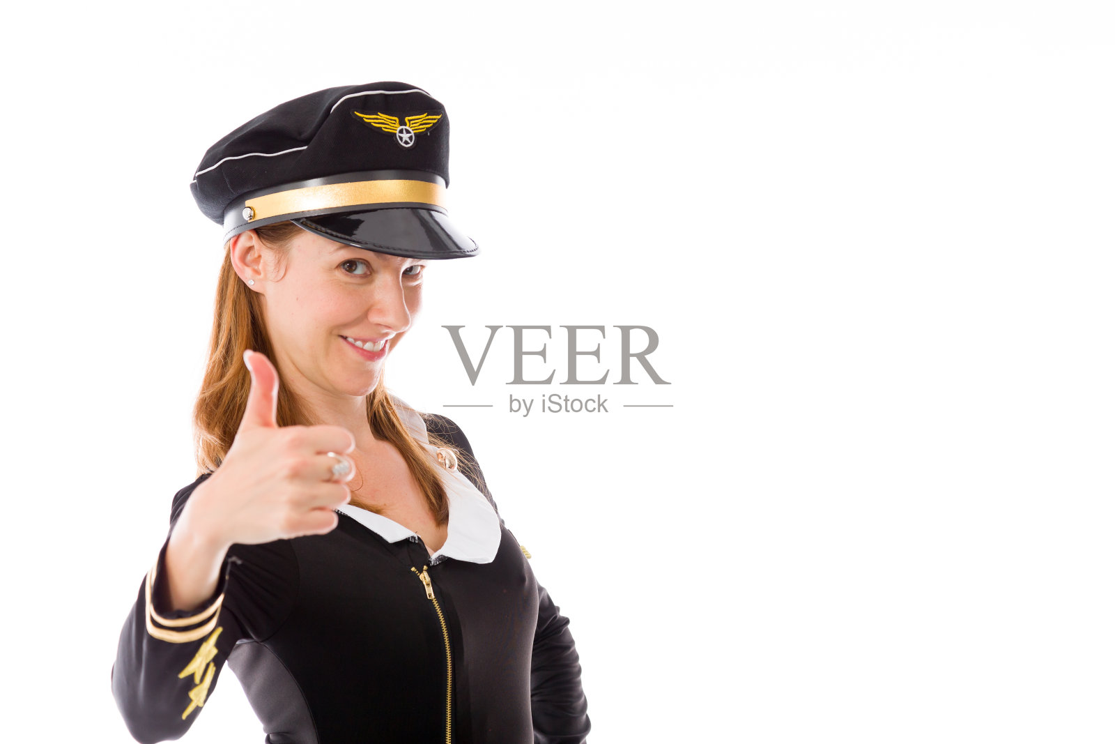 模型孤立的积极态度竖起大拇指照片摄影图片