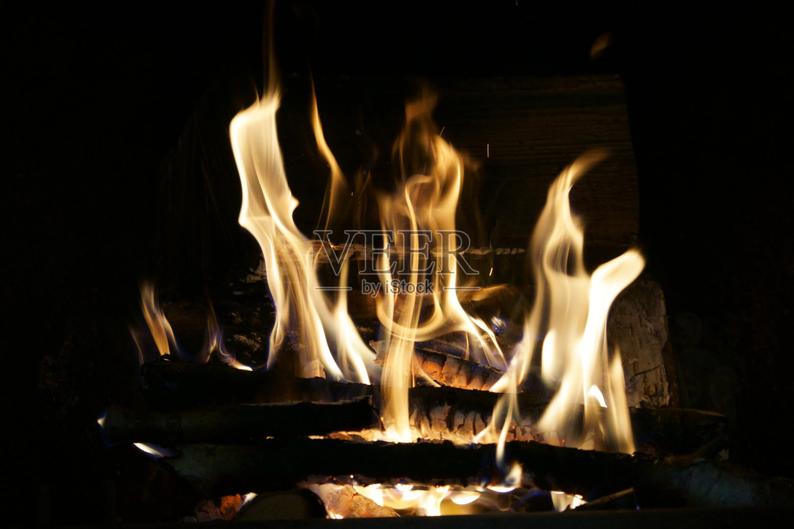 壁炉照片摄影图片