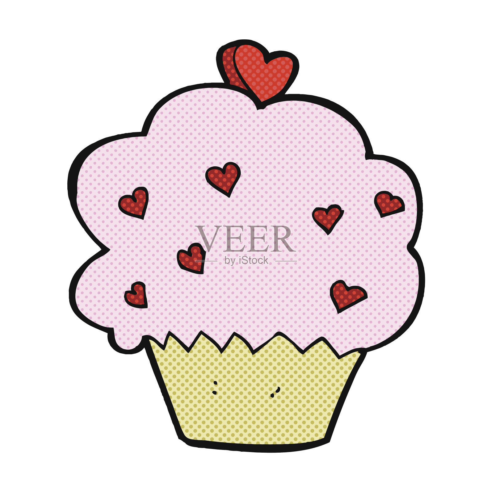 漫画卡通蛋糕设计元素图片