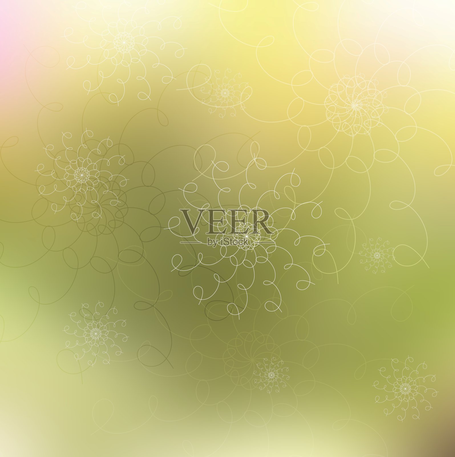 抽象明亮模糊背景插画图片素材