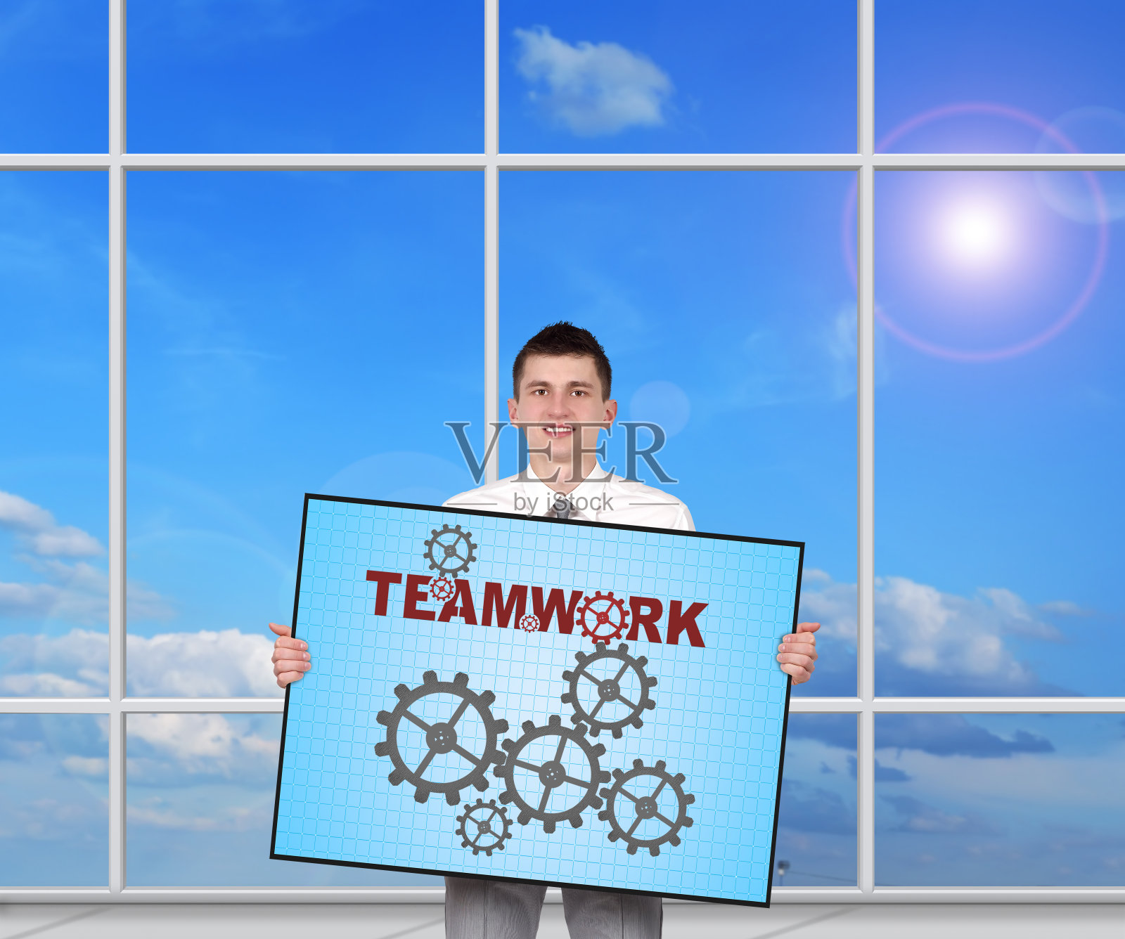 团队合作照片摄影图片