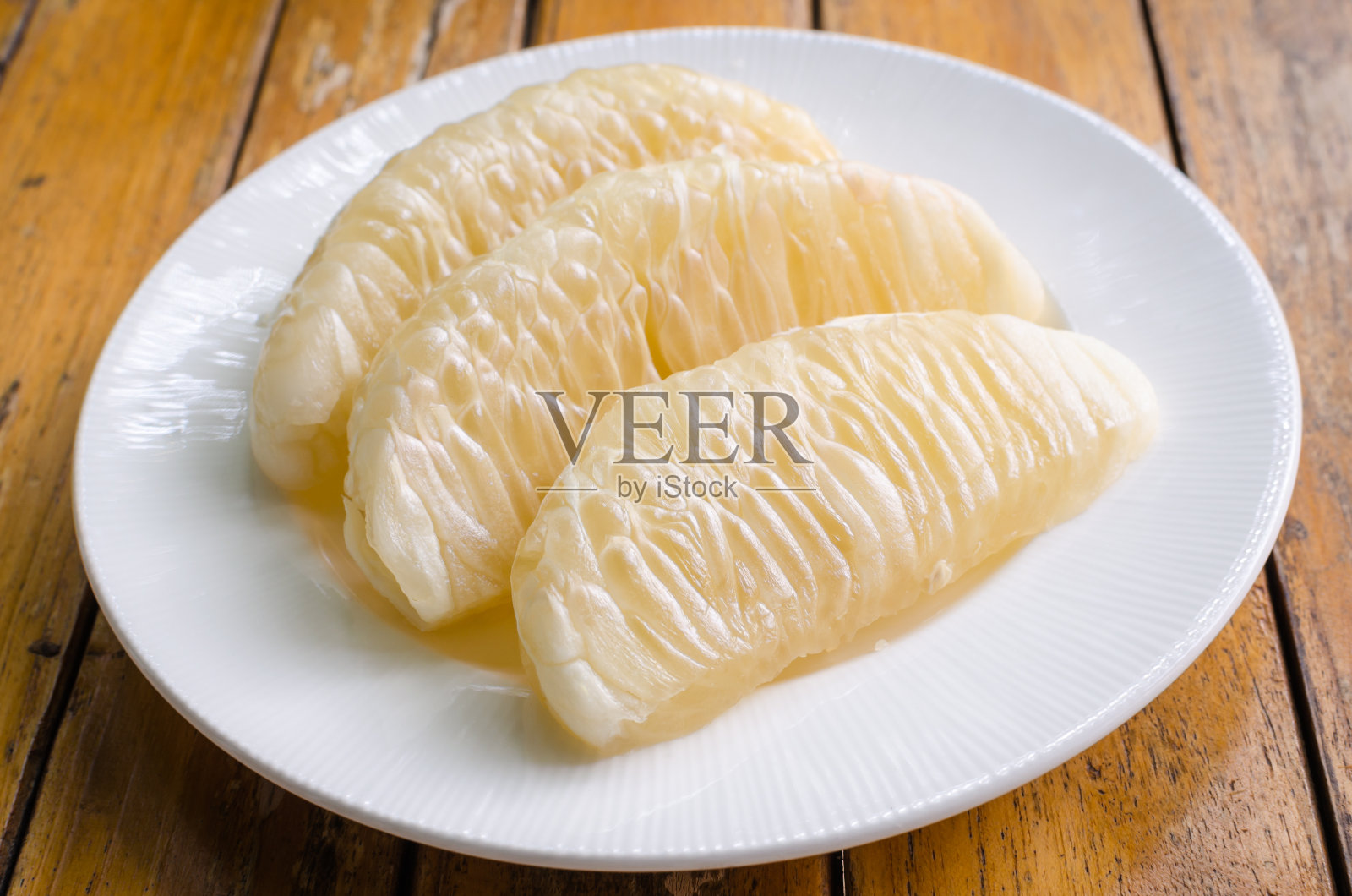 泰国柚削皮照片摄影图片