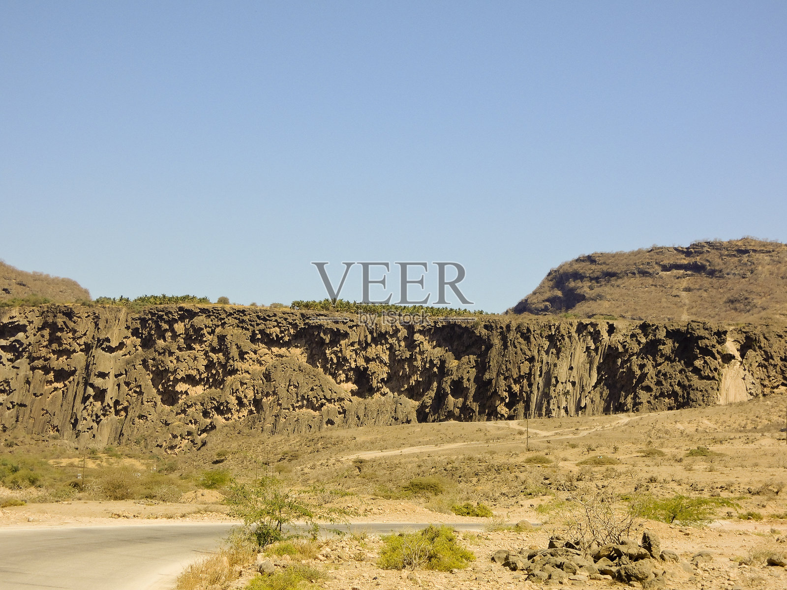 阿曼苏丹国沙漠公路照片摄影图片