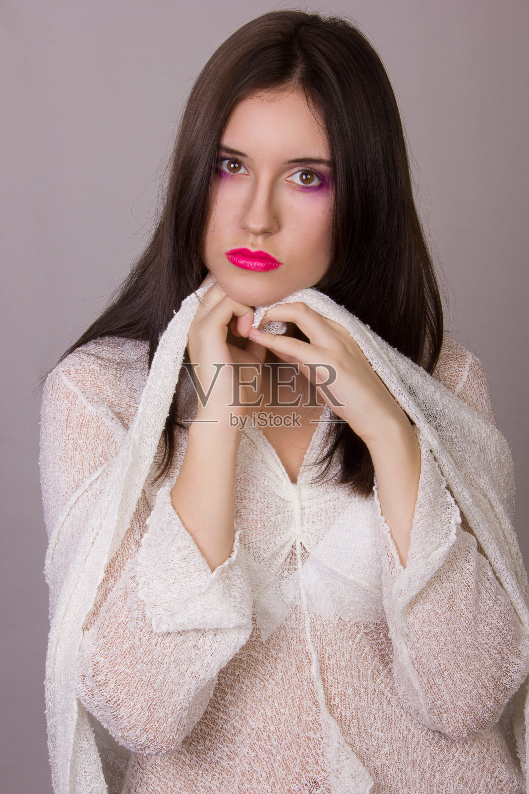 工作室情感肖像照片摄影图片