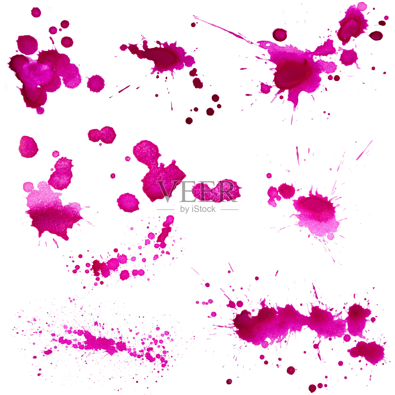 紫色的油渍照片摄影图片