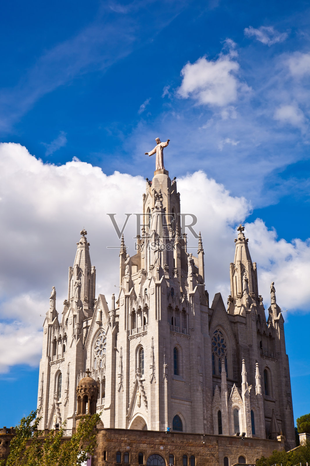 圣殿del Sagrat Cor照片摄影图片