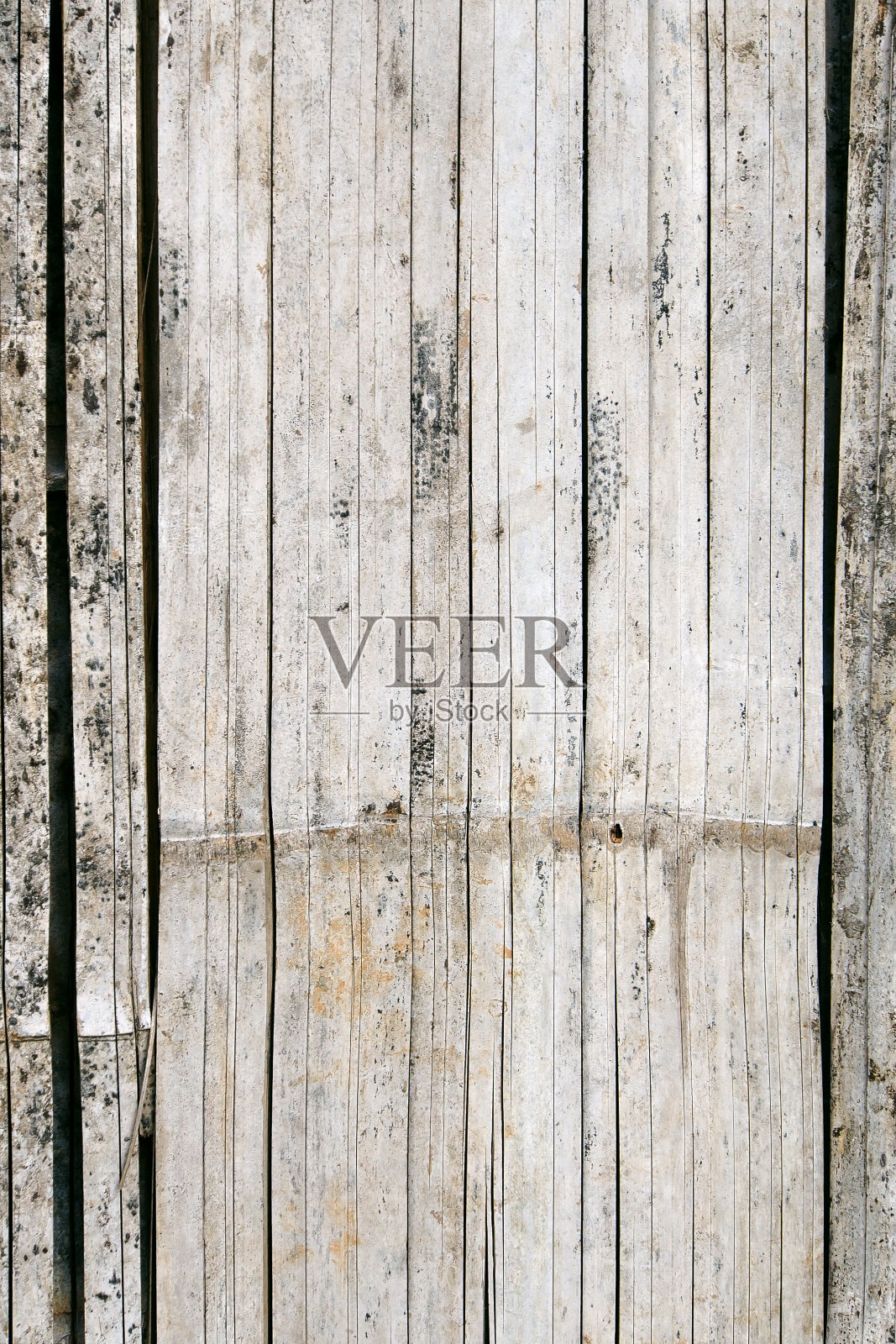 又旧又脏的竹墙照片摄影图片