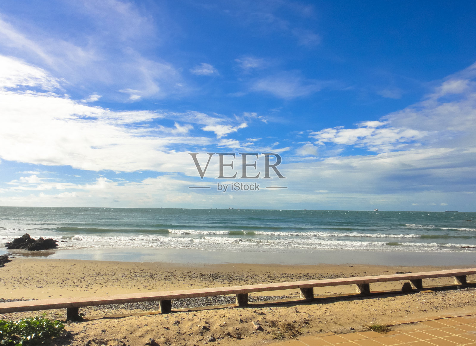 越南的Vung Tau海滩照片摄影图片