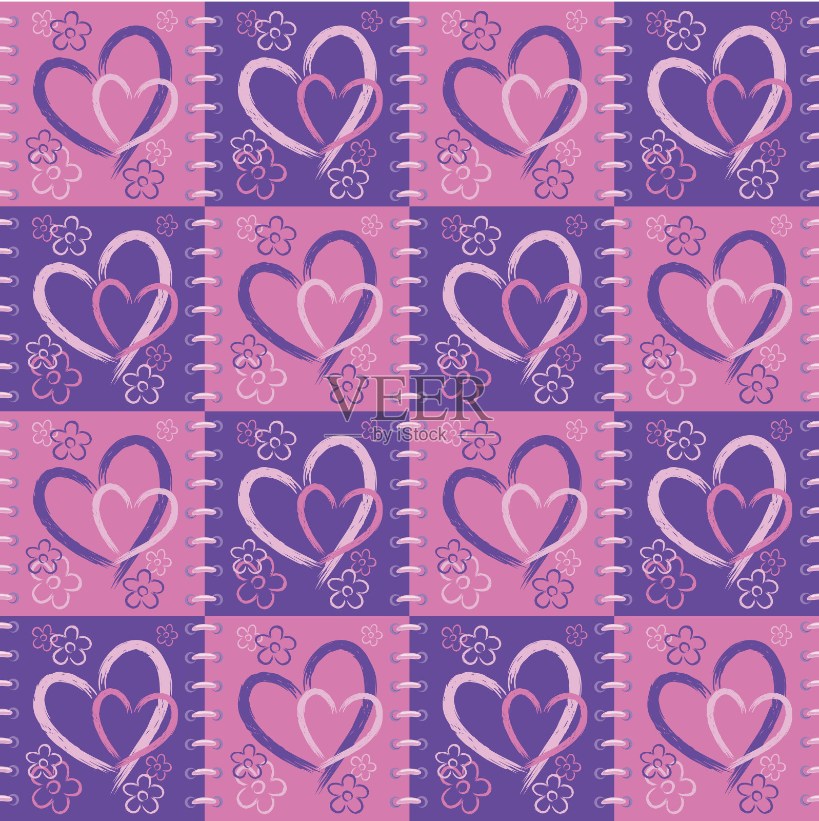 矢量无缝背景插画图片素材