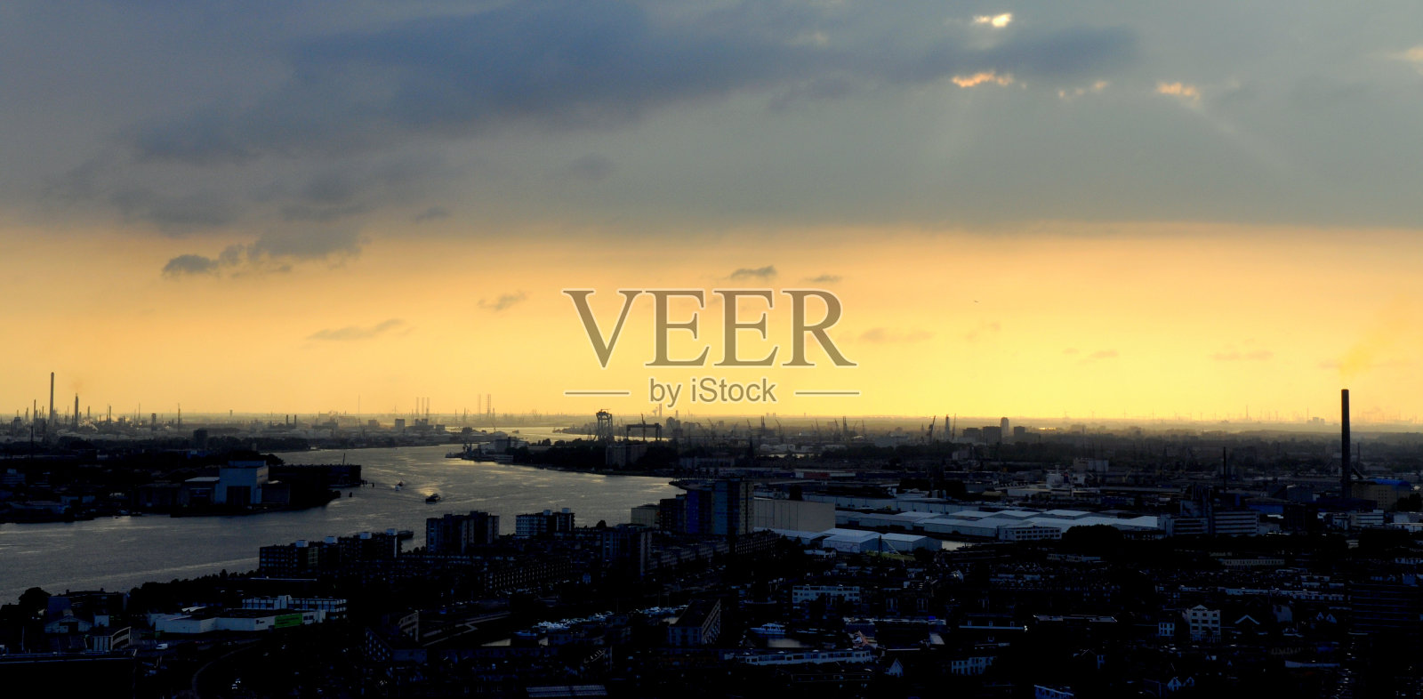 鹿特丹港照片摄影图片