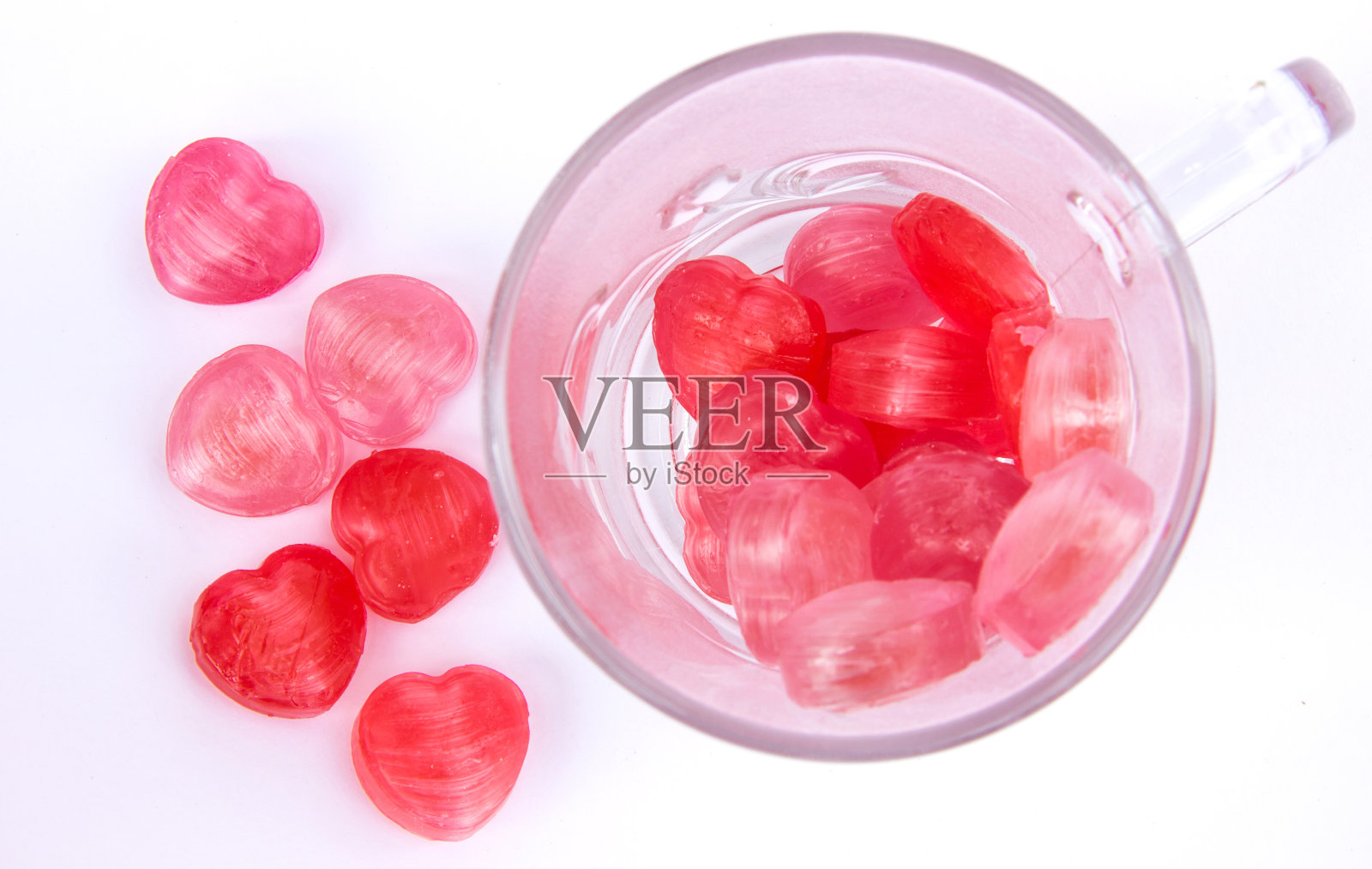 心的糖果照片摄影图片